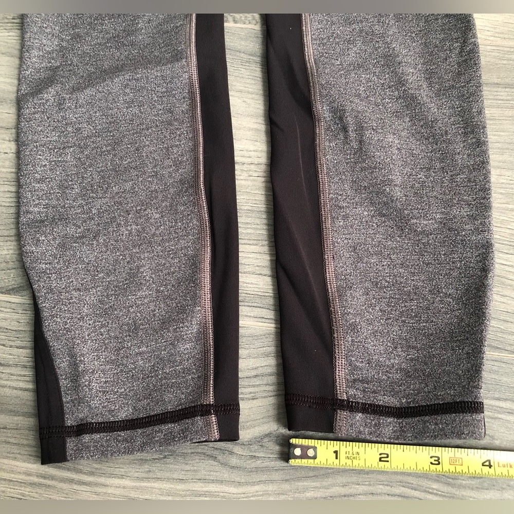 lululemon Athletica Train Times 7/8 Black and Gray Leggings 25” - Picture 7 of 7